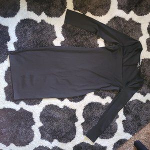 CBR Collection black dress with low neckline size Small